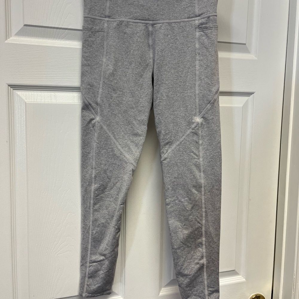 JoyLab Gray High Waist Athletic Yoga Leggings sz S EUC